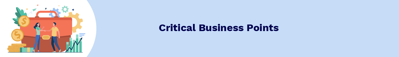 critical business points